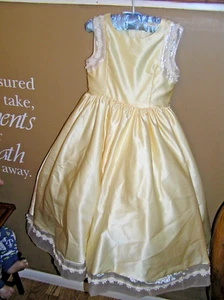 LONG GIRLS FANCY DRESS BY DIMPLES LOS ANGELES SIZE 4 - Picture 1 of 7