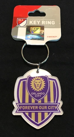 Orlando City Soccer Keychain Lions / Pride - Emblem Cover