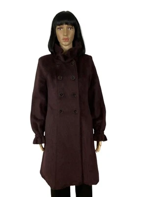 max mara double-breasted coat alpaca size 8 - Image 1 of 4