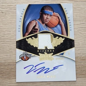2008-09 Fleer Hot Prospects #122 JaVale McGEE Rookie Patch Auto Card SP 281/399 - Picture 1 of 14