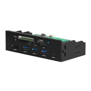 5,25 Zoll PC Computer Front Panel All-in-1 Kartenleser mit USB3.0, USB3.1, ESATA - Bild 1 von 9