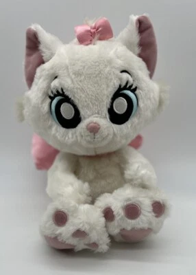 Disney Parks Big Feet Foot Baby Marie Seated Aristocats 12" Cat Pink - Image 1 of 4