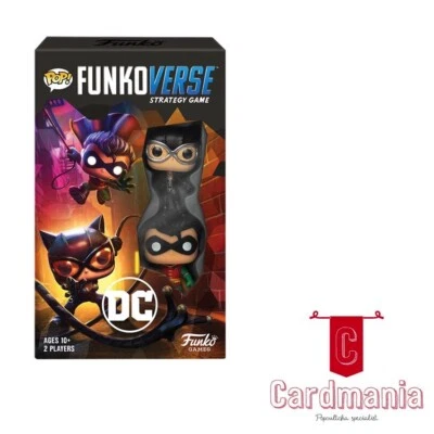 Batman - Catwoman & Robin Pop! Funkoverse Strategy Game 2-Pack | New & Sealed - Image 1 of 2