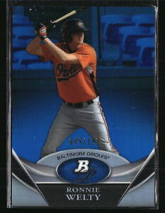Ronnie Welty 2011 Bowman Platinum 49/199 #BPP14  Baseball Card