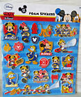 22  Disney Mickey Mouse-Sticker-Schaum Stickers/Aufkleber-Micky,Donald,Pluto...