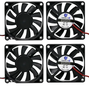 2/4X DC 12V 5V 24V Cooling Computer Case Fan 70x70x15mm 7015 for PC 3D Printer - Photo 1/13