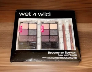Kit de ojos icono color WET N WILD “Become an Eye-con” (2 paletas/2 delineadores de ojos)-Nuevo - Imagen 1 de 2
