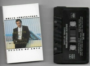BRUCE SPRINGSTEEN TUNNEL OF LOVE VERY RARE USA PROMO CASSETTE ALBUM - Picture 1 of 1