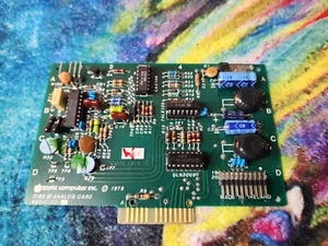 Apple Disk II Analog Card 650-0103 From 1978 | 820-0007-04 | UNTESTED - Picture 1 of 3