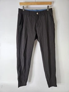 Macade Golf Black Jogger Pants Size 32 Regular Slim Fit Lightweight Streach - Picture 1 of 5