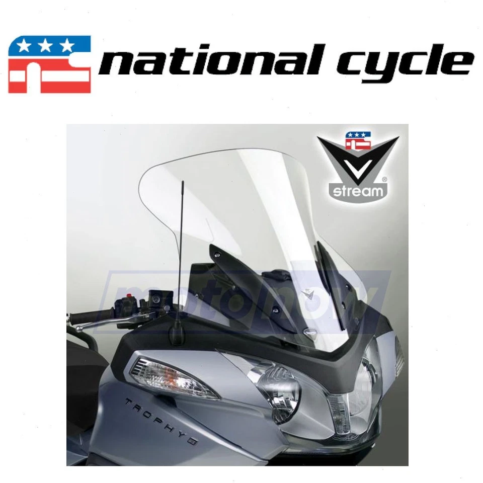 National Cycle VStream Windshield for 2013-2017 Triumph Trophy SE - ph - Imagem 1 de 4