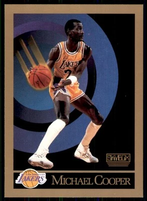 1990-91 SkyBox Michael Cooper Los Angeles Lakers #134 - Image 1 of 2