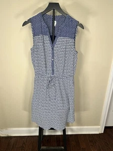 Gap Summer Dress, Blue And White, Sleeveless, Size Small - Picture 1 of 8