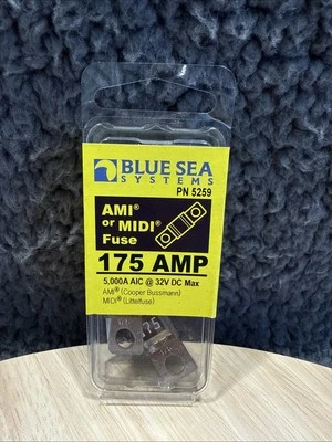 Blue Sea Systems 5259 MIDI/AMI Fuse 175 Amp - Pair - Image 1 of 4