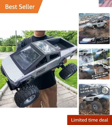 Monster Truck todoterreno escala 1:12 con control remoto de 2,4 GHz - ¡Gran regalo para niños! Foto 1 de 4