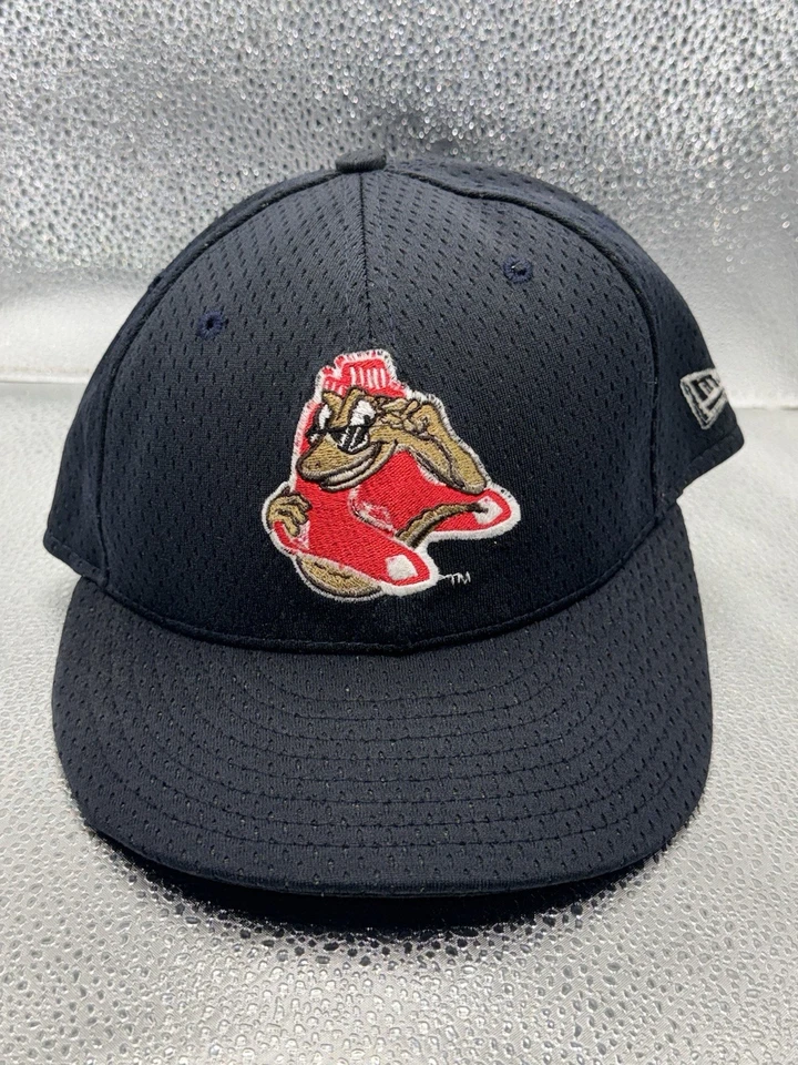 Vintage Sarasota Red Sox Hat Cap New Era MiLB Minors Made In USA Size 6 7/8 RARE - Image 1 of 4
