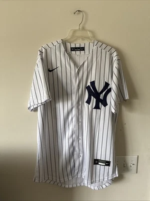 Men’s Nike Authentic New York Yankees Ben Rice #22 MLB Jersey Sz L - White NWOT - Image 1 of 4