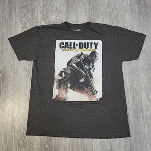 Call of Duty Advanced Warfare Men's XL Graphic T-Shirt Gray EUC - Picture 1 of 4