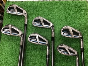 TaylorMade SIM MAX OS Iron Set 6-9,Pw,Sw 6pc Flex Regular TENSEI BLUE TM60 - Picture 1 of 5
