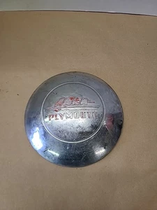 1940's Plymouth 9 3/4" Dog Dish Hubcap - Bild 1 von 16