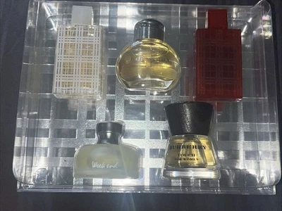 Burberry Para Mujer Mini Perfume Set de Regalo Touch Weekend Brit London Eau de Parfum Foto 1 de 4