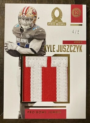 Kyle Juszczyk 49’ers 2019 Panini Encased Pro Bowl Jumbo Patch Gold # 4/5 SICK!!! - Image 1 of 3