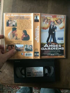CASSETTE VIDEO VHS CINEMA LES ANGES GARDIENS clavier depardieu 1 - Photo 1/1