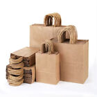 Paper Bags with Twisted Handle XS to XXl Brown Kraft Takeaway Paper Carrier Bags