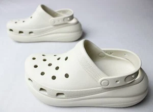 Crocs Unisex Adult's Bold Crush Clogs JL3 Bone Size US:10W/8M UK:8W/7M - Picture 1 of 7