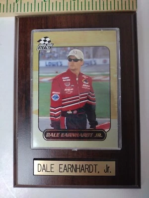 "Tarjeta de pase de prensa de placa de madera Dale Earnhardt Jr 2000 de colección 4,25"" X 6""" Foto 1 de 4