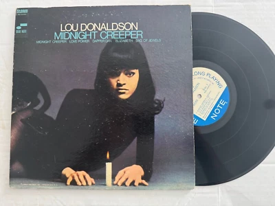 Lou Donaldson LP "Midnight Creeper" Blue Note 84280 ~ Van Gelder ~ Lonnie Smith - Image 1 of 4