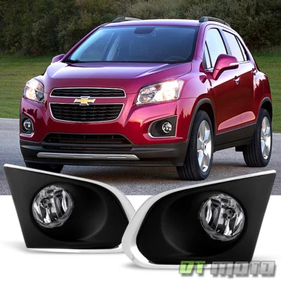 2015-2016 Chevy Trax Bumper Driving Fog Lights Lamps+Switch+Bulbs 15 16 - Изображение 1 из 4