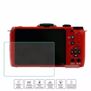 2PC Premium camera Tempered Glass Screen Protector Film For Pentax Q10 - Picture 1 of 2