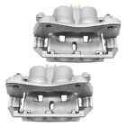 2PCS Brake Caliper with Bracket for Acura MDX 07-13 ZDX 10-13 Front Left & Right