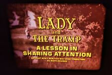 Disney Lady & The Tramp:  A Lesson In Sharing Attention (1978) 16mm Film