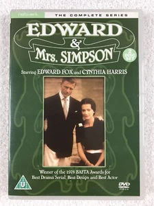 Edward & Mrs. Simpson (DVD, 2005) The Compete Series - PAL -R2 - Network - Picture 1 of 4