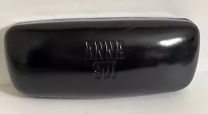 Anna Sui Hard Clam Shell solo custodia nera - Foto 1 di 6