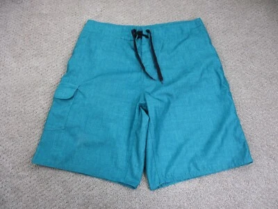 Bañador Burnside para Hombres 33 Azul Verde MMA Traje de Baño Board Shorts Adulto Foto 1 de 4