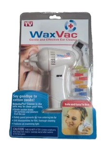 WaxVac Gentle And Effective Ear Cleaner As Seen On TV NEW - Free Shipping - Picture 1 of 2