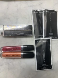 Lot Of Marc Jacobs Makeup Hi-shine Lip Gloss Le Marc Lip Crayon Gel Eye Crayon - Picture 1 of 3