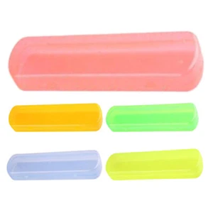 1pc Portable Travel Toothbrush Holder Leakproof Hygienic Tooth Brush Box - Picture 1 of 17