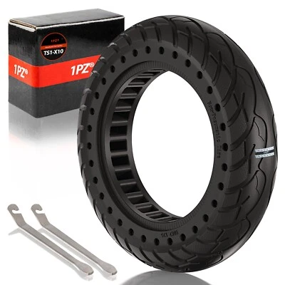 1PZ 10X2.125 Solid Tire 10 Inch Rubber Front Rear Tire For M365 Pro Electric Scooter