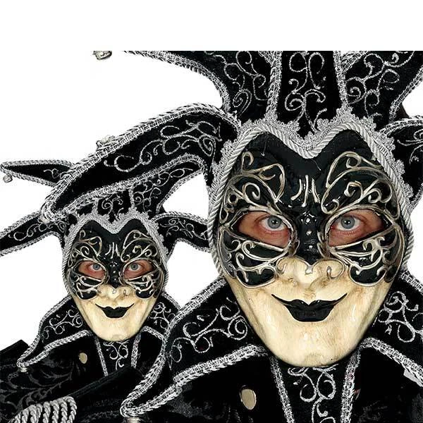 MASCHERA VENEZIANA NERA - Immagine 1 di 1