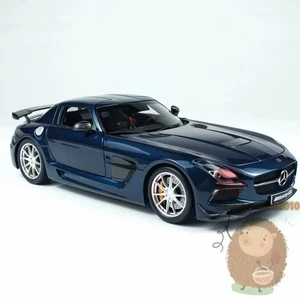 Minichamps 1/64 Benz SLS Serie Negra AMG Coche Metal Diecast Modelo Coche Juguetes Regalos - Imagen 1 de 21