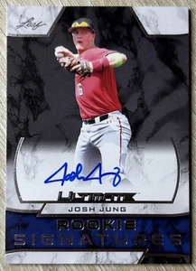 2019 Leaf Ultimate Josh Jung Rookie Auto #RS-JJ1 - Bild 1 von 3