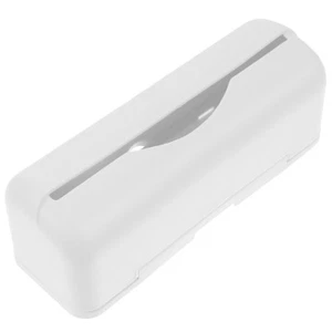 Plastic Bag Holder Wall-mounted Trash Bag Dispenser Kitchen Grocery Bags Stor... - Picture 1 of 9