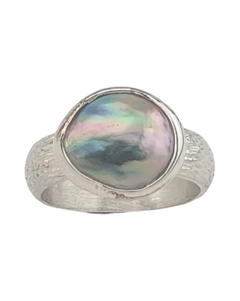 Abalone Pearl Ring - Image 1 of 4