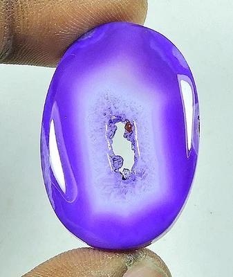 40Cts. Dyed Onyx Agate Oval Shape Cabochon Loose Gemstone 23X35MM K751 - Image 1 of 4