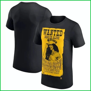 WWE Chelsea Green Black T-Shirt , Wanted Dead Or Alive - Picture 1 of 4