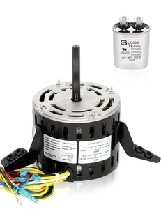 5KCP39GGP993AS Furnace Blower Motor, Replaces GE genteq 5KCP39GGY923S 3S009, 1/3 - Picture 1 of 13